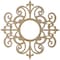 Ekena Millwork Dijon Wood Fretwork Pierced Ceiling Medallion, Birch, 18"OD x 5 7/8"ID x 3/8"T CMWP18X18X0375DIBI - alternate 5